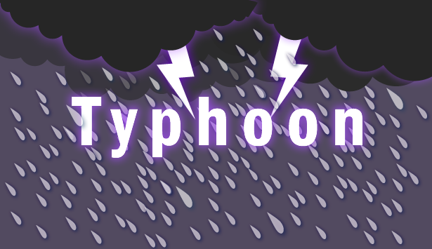 Typhoon - 160 rain drops